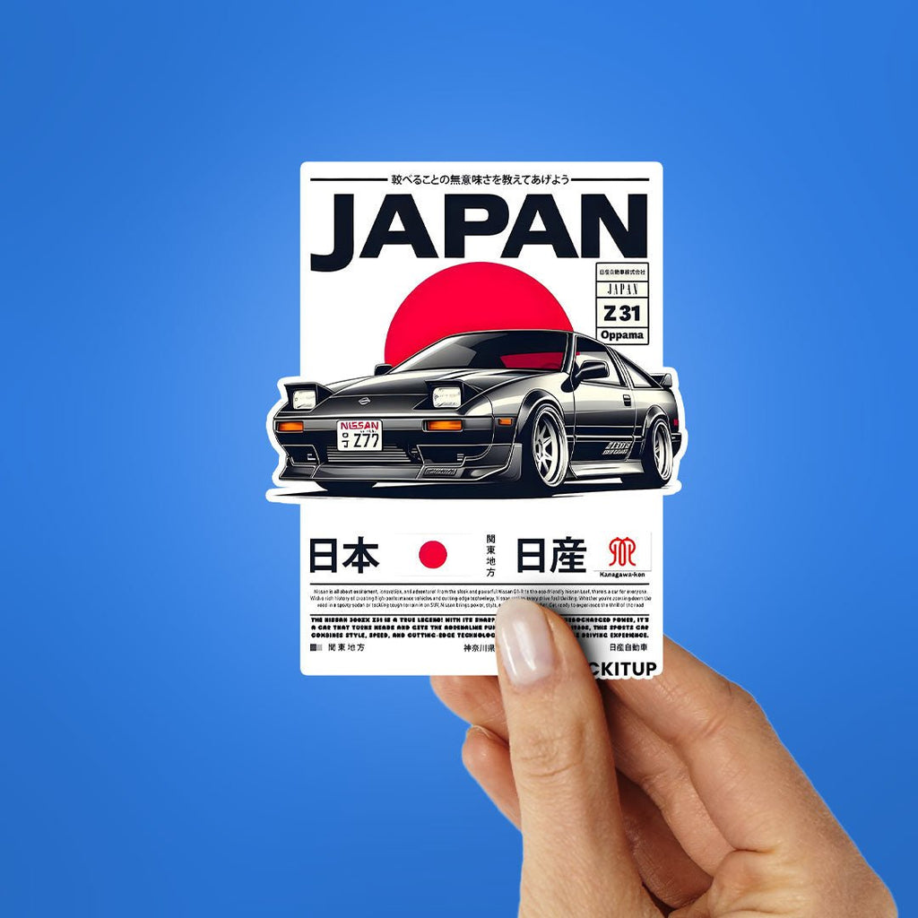 JAPAN OPPAMA Sticker