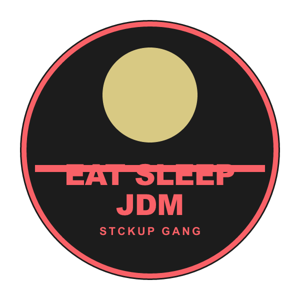 EAT SLEEP JDM Sticker