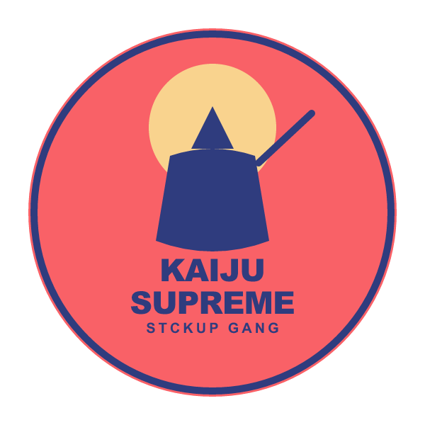 Godzilla Supreme Sticker