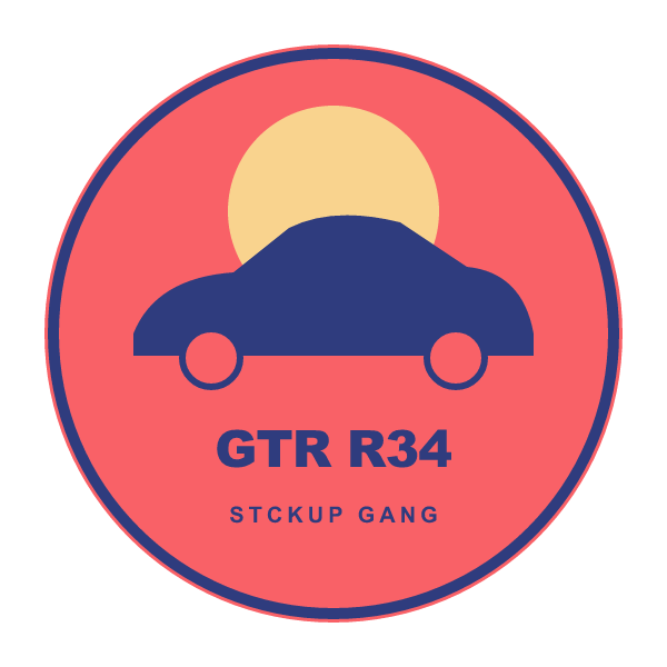 GTR R34 Sticker