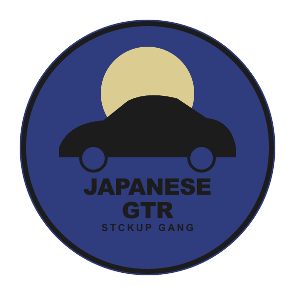 Japanese GTR Sticker