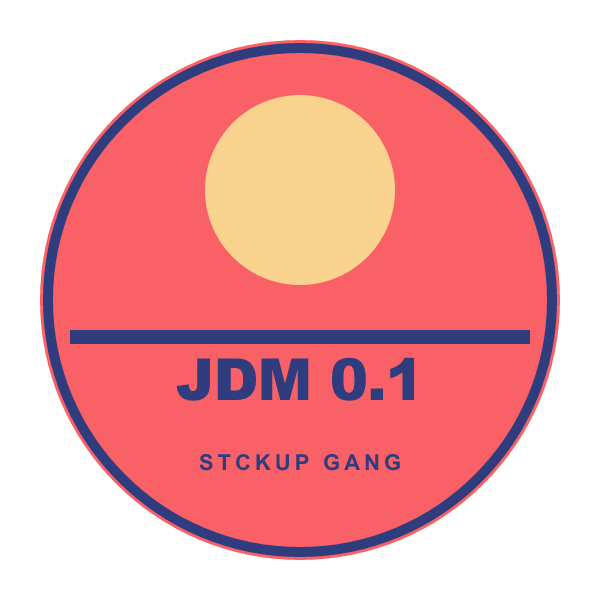 JDM 0.1 Sticker