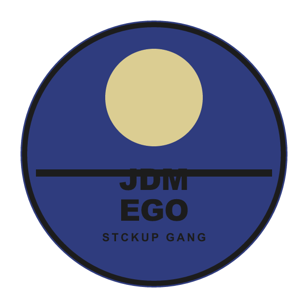 JDM EGO Sticker