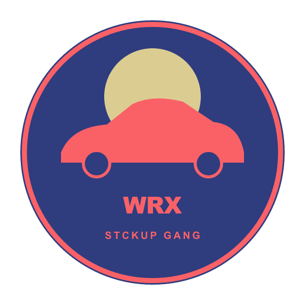 WRX And Waifu Sticker